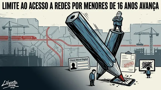 Limite ao acesso a redes por menores de 16 anos avança