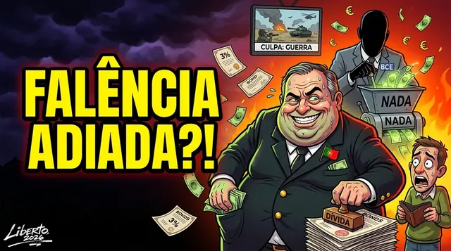 Portugal paga mais de 3% por dívida de longo prazo