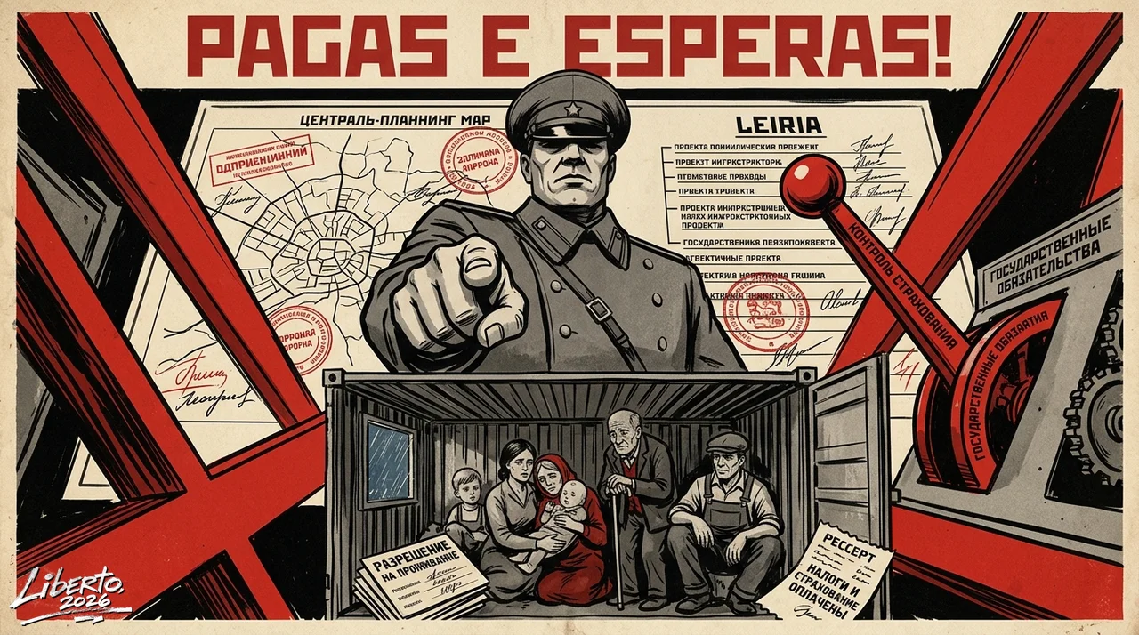 Leiria: contribuintes pagam impostos e seguros, mas vivem em contentores