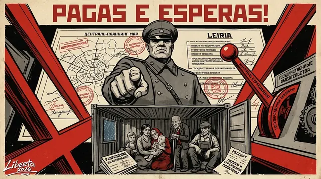 Leiria: contribuintes pagam impostos e seguros, mas vivem em contentores