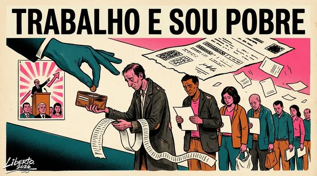 Pobreza sobe para 26,8% depois de pagar a casa