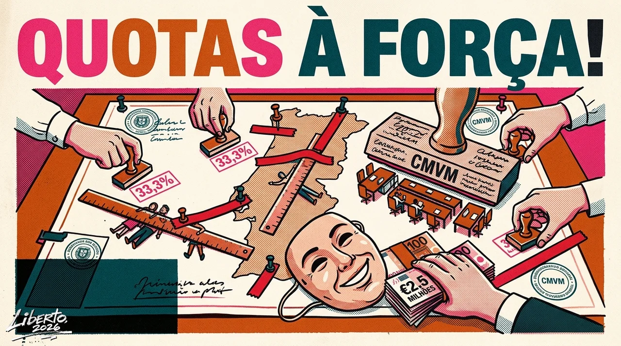 Empresas cotadas arriscam coimas até 2,5 milhões com novas