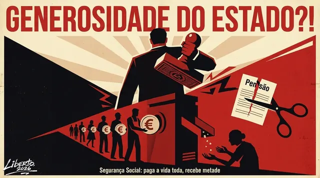 Pensões em Portugal podem ser cortadas a metade