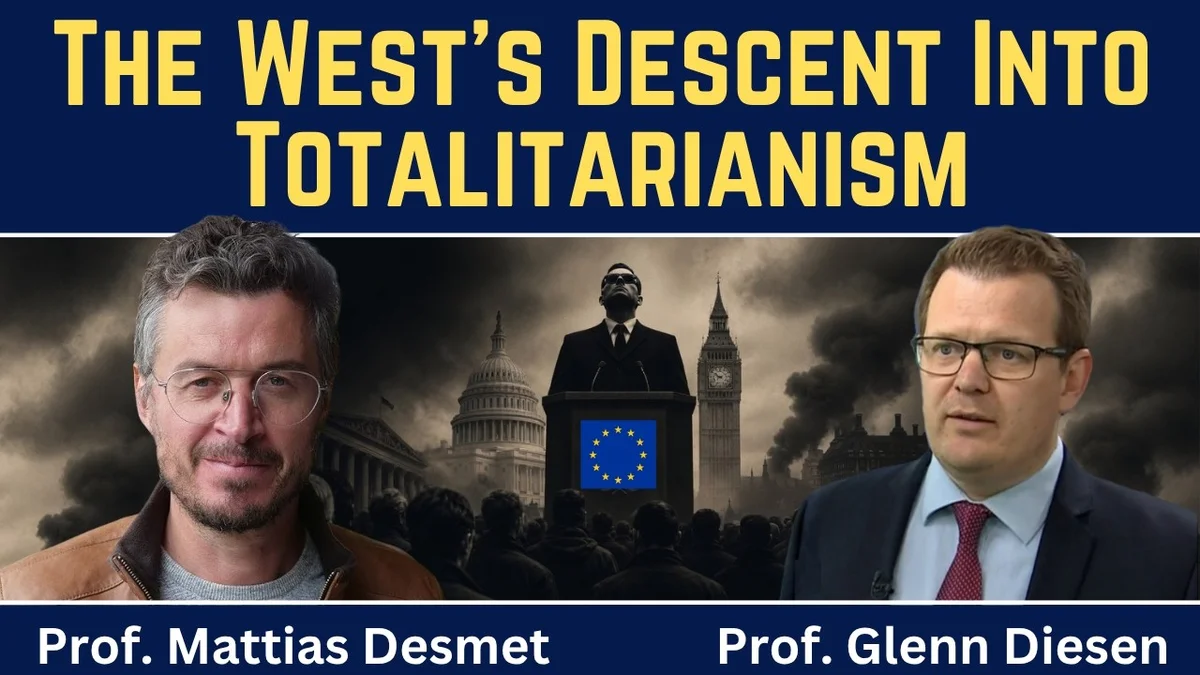 Mattias Desmet: a descida do Ocidente para o totalitarismo