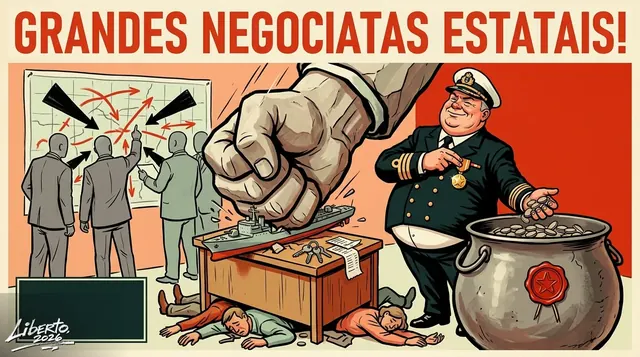Fragatas: 3,9 mil milhões e comissões escondidas