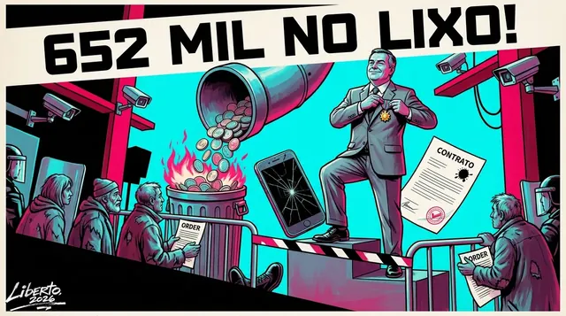 Tagline: 652 mil euros por app que o governo nunca usou