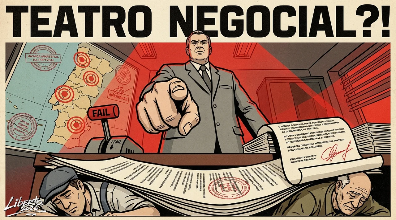 Falhanço negocial: estado e parceiros sociais querem mais regulação